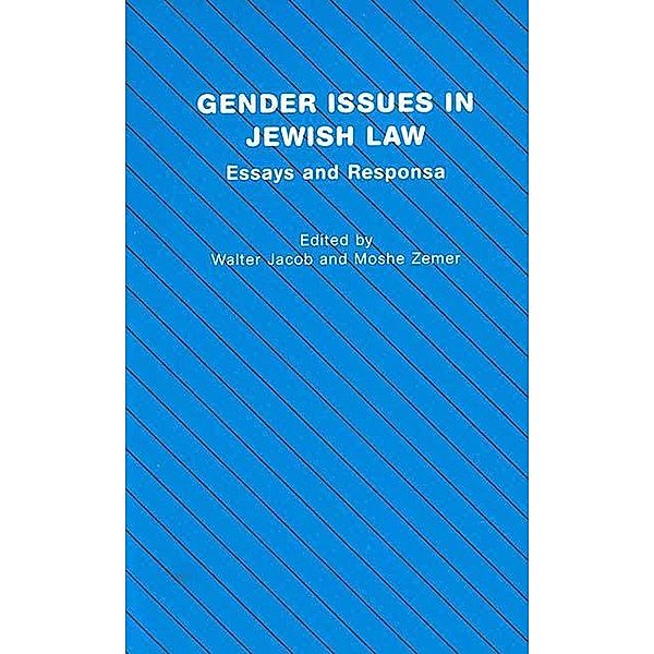 Gender Issues in Jewish Law / Progressive Halakhah Bd.10