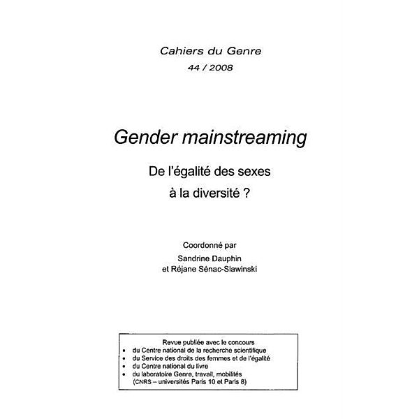 Gender mainstreaming / Hors-collection, Collectif