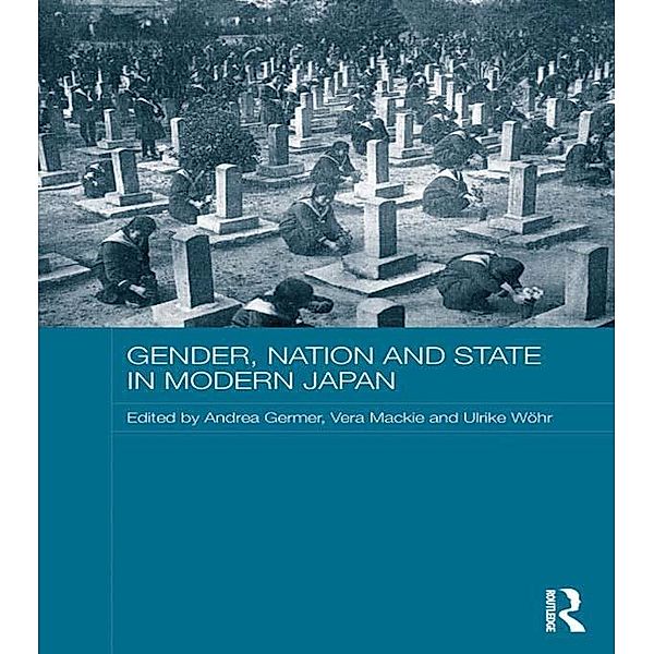 Gender, Nation and State in Modern Japan