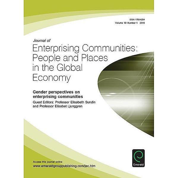 Gender Perspectives on Enterprising Communities
