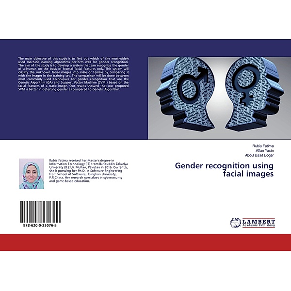Gender recognition using facial images, Rubia Fatima, Affan Yasin, Abdul Basit Dogar
