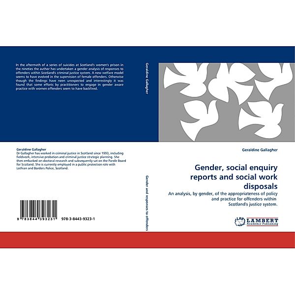 Gender, social enquiry reports and social work disposals, Geraldine Gallagher