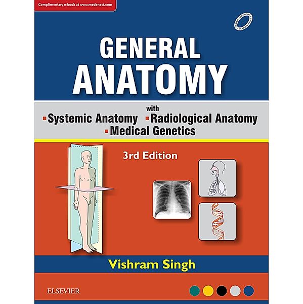 GENERAL ANATOMY Along with Systemic Anatomy Radiological Anatomy Medical Genetics, Vishram Singh