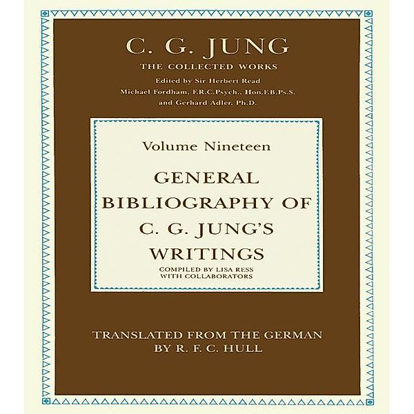 General Bibliography of C.G. Jung's Writings, C. G. Jung