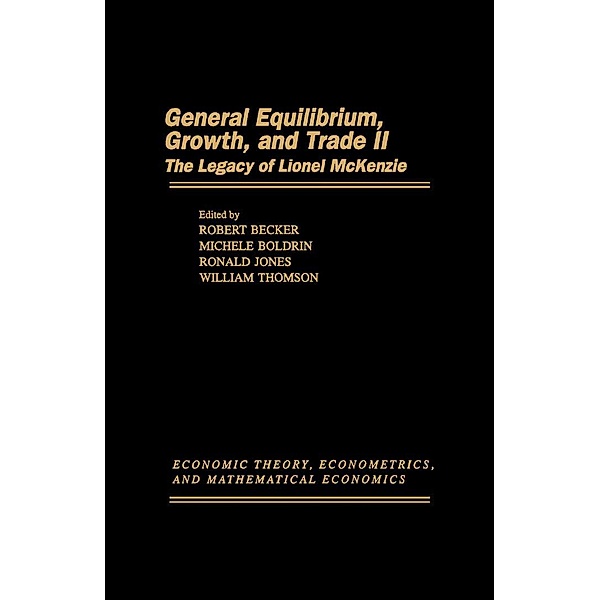 General Equilibrium, Growth, and Trade II
