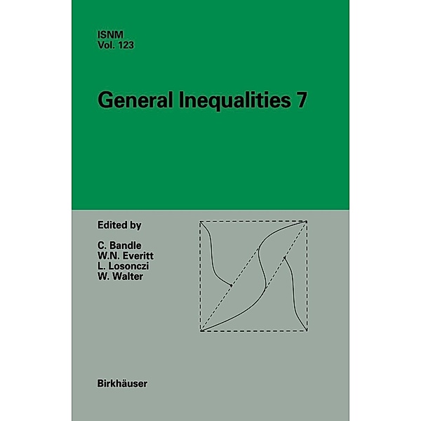 General Inequalities 7 / International Series of Numerical Mathematics Bd.123
