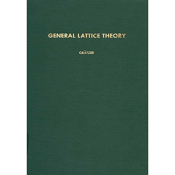 General lattice theory