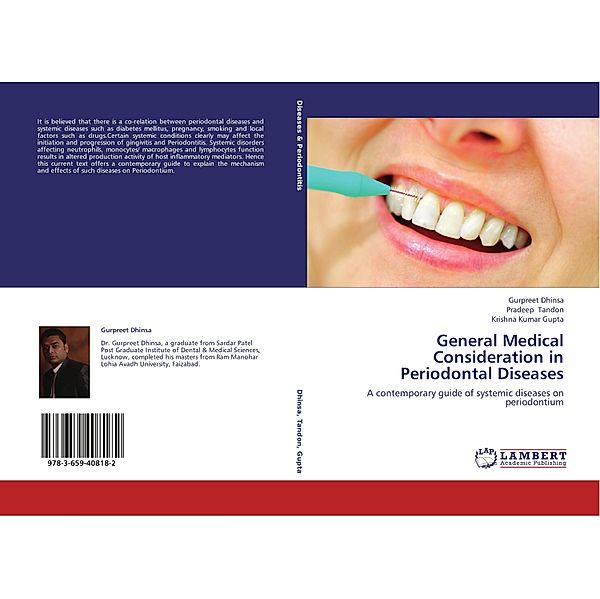 General Medical Consideration in Periodontal Diseases, Gurpreet Dhinsa, Pradeep Tandon, Krishna Kumar Gupta