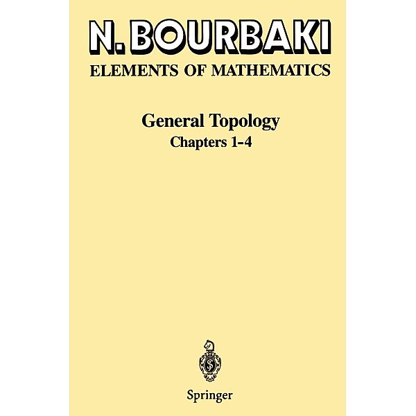 General Topology, N. Bourbaki