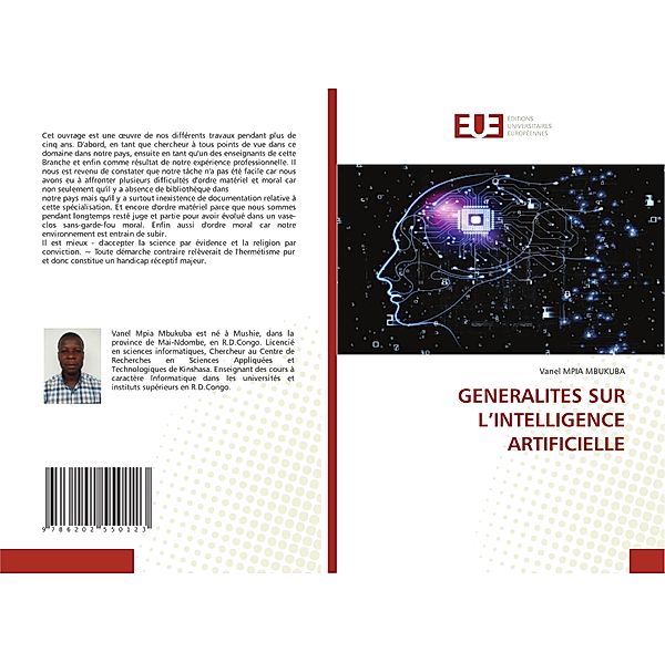 GENERALITES SUR L'INTELLIGENCE ARTIFICIELLE, Vanel Mpia Mbukuba