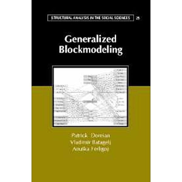 Generalized Blockmodeling, Patrick Doreian