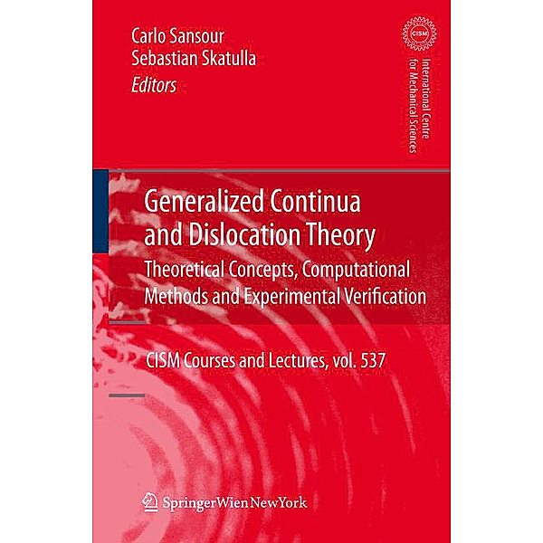 Generalized Continua and Dislocation Theory