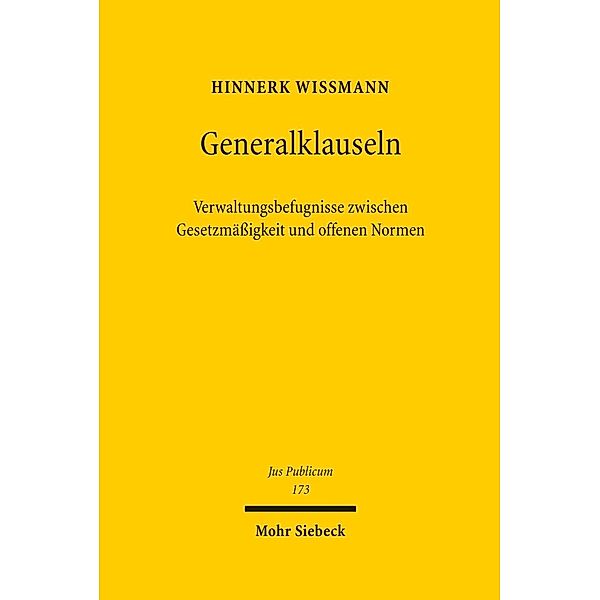 Generalklauseln, Hinnerk Wißmann