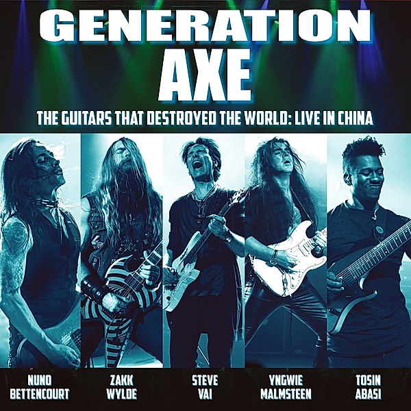 Generation Axe:Guitars That Destroyed That World (Vinyl), Vai, Wylde, Malmsteen, Bettencourt, Abasi