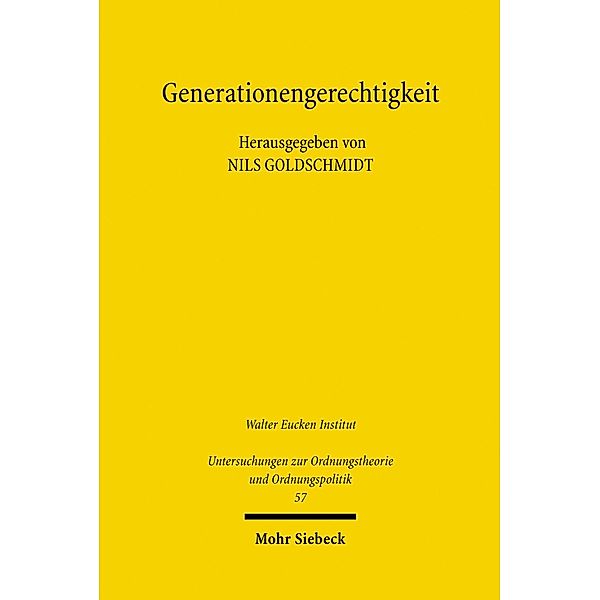 Generationengerechtigkeit