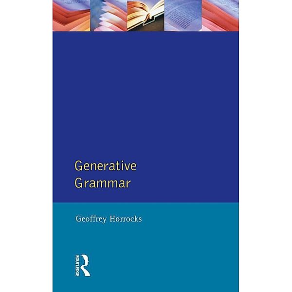 Generative Grammar, Geoffrey Horrocks