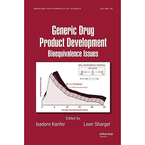 Generic Drug Product Development, Isadore Kanfer, Leon Shargel
