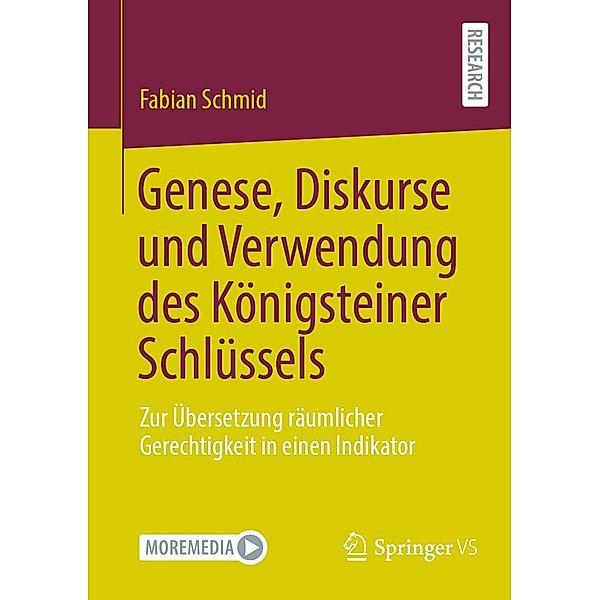 Genese, Diskurse und Verwendung des Königsteiner Schlüssels, Fabian Schmid