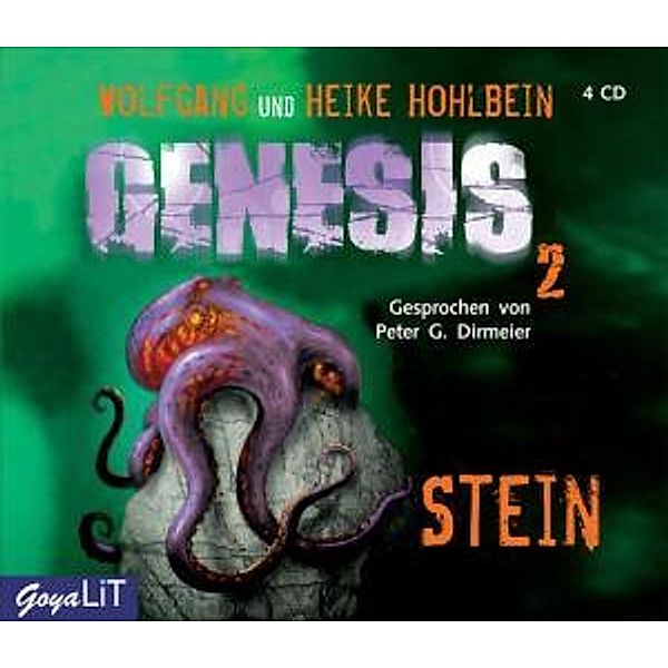 Genesis, Audio-CDs: Tl.2 Genesis 2, Stein, 4 Audio-CD, Wolfgang Hohlbein, Heike Hohlbein