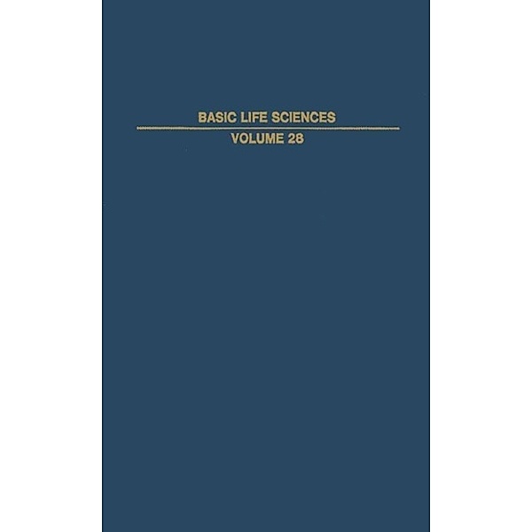 Genetic Control of Environmental Pollutants / Basic Life Sciences Bd.28, Gilbert S. Omenn, Alexander Hollaender, Claire M. Wilson