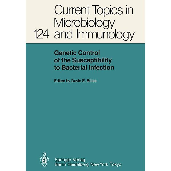 Genetic Control of the Susceptibility to Bacterial Infection / Current Topics in Microbiology and Immunology Bd.124