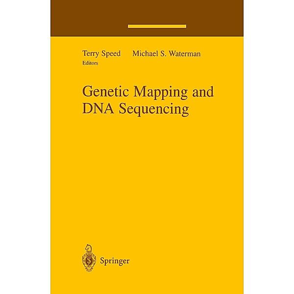 Genetic Mapping and DNA Sequencing / The IMA Volumes in Mathematics and its Applications Bd.81