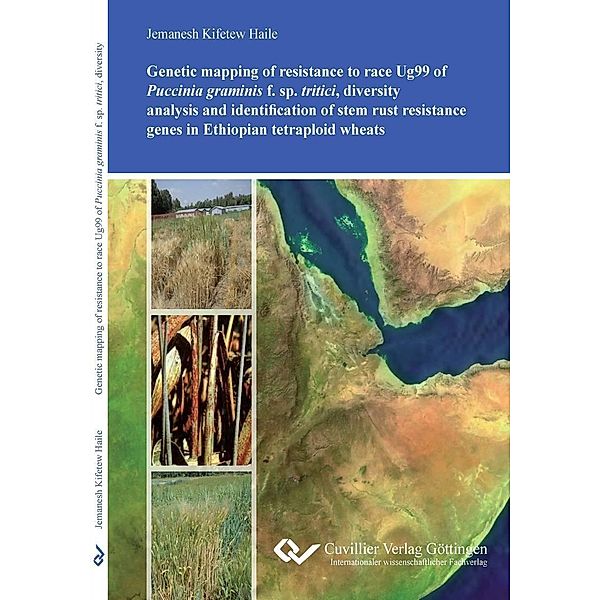 Genetic mapping of resistance to race Ug99 of Puccinia graminis f. sp. tritici, diversity analysis and identification of stem rust resistance genes in Ethiopian tetraploid wheats