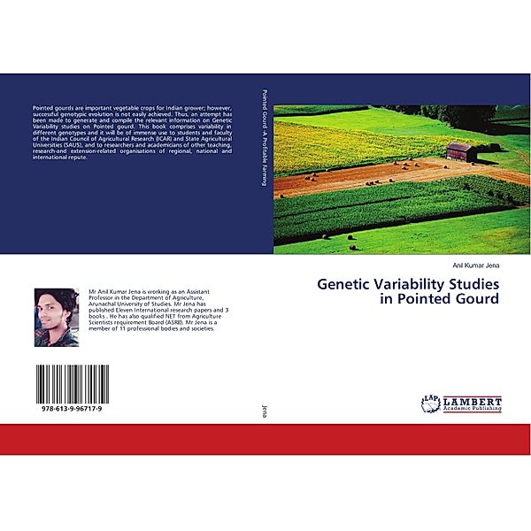 Genetic Variability Studies in Pointed Gourd, Anil Kumar Jena