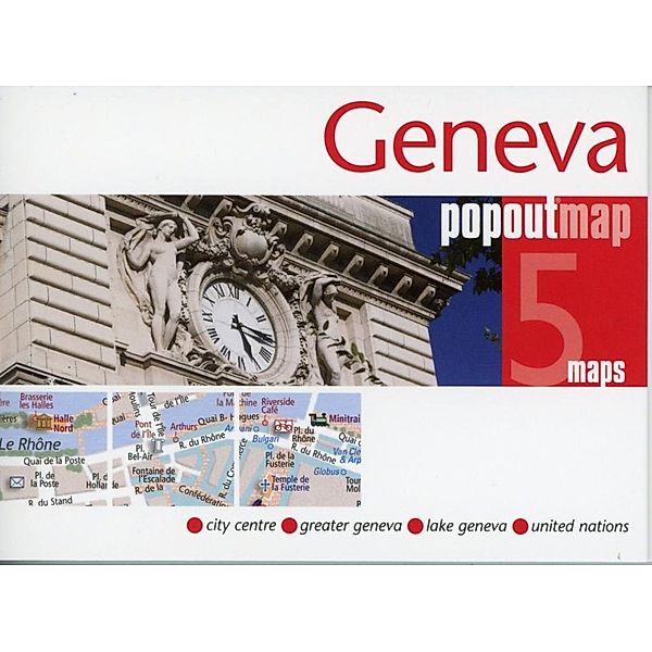 Geneva PopOut Map, 2 maps