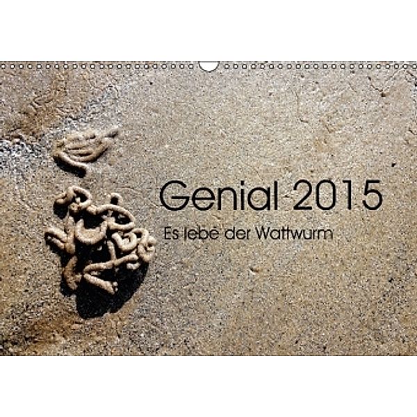 Genial 2015 - Es lebe der Wattwurm (Wandkalender 2015 DIN A3 quer), Sybille Kesslau