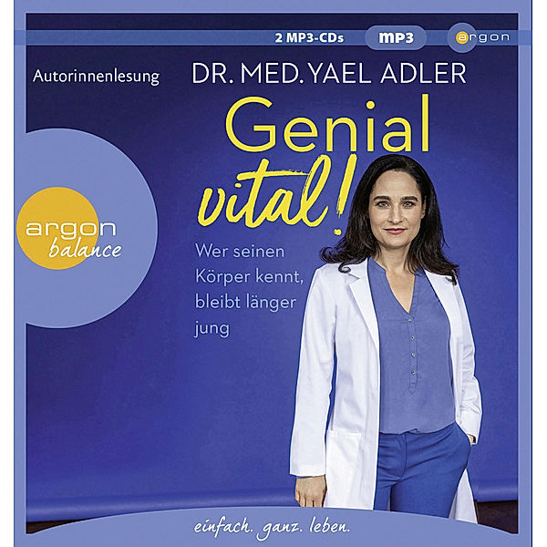 Genial vital!,2 Audio-CD, 2 MP3, Yael Adler