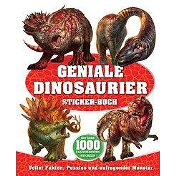 Geniale Dinosaurier Sticker-Buch