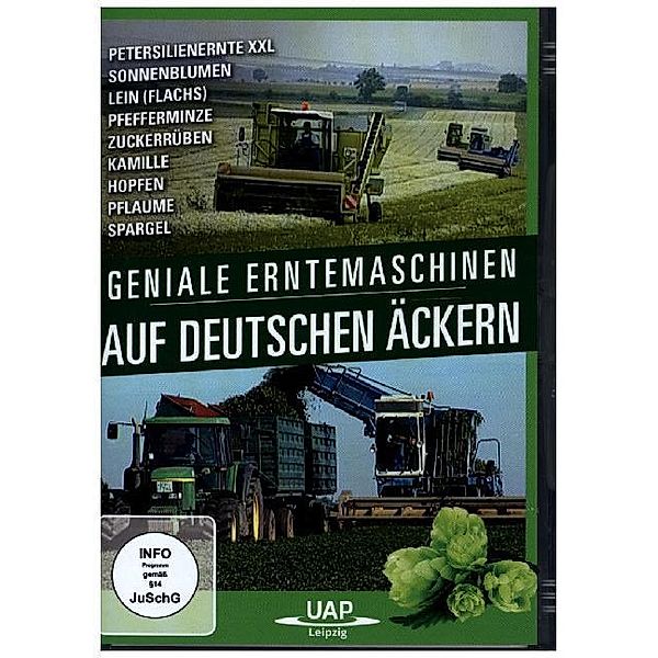 Geniale Erntemaschinen auf deutschen Äckern,1 DVD