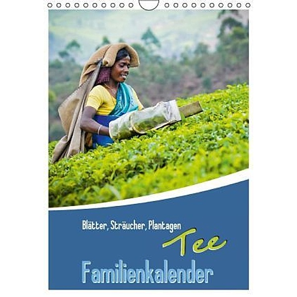 Genießen Sie Monat für Monat die herrlich grüne Teewelt (Monatskalender, 14 Seiten)