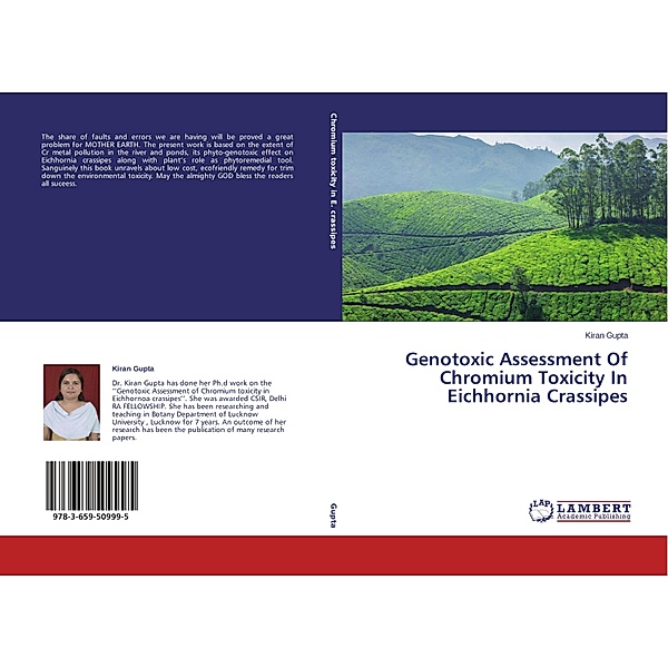 Genotoxic Assessment Of Chromium Toxicity In Eichhornia Crassipes, Kiran Gupta