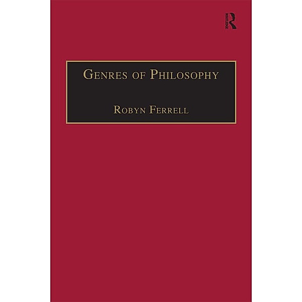 Genres of Philosophy, Robyn Ferrell