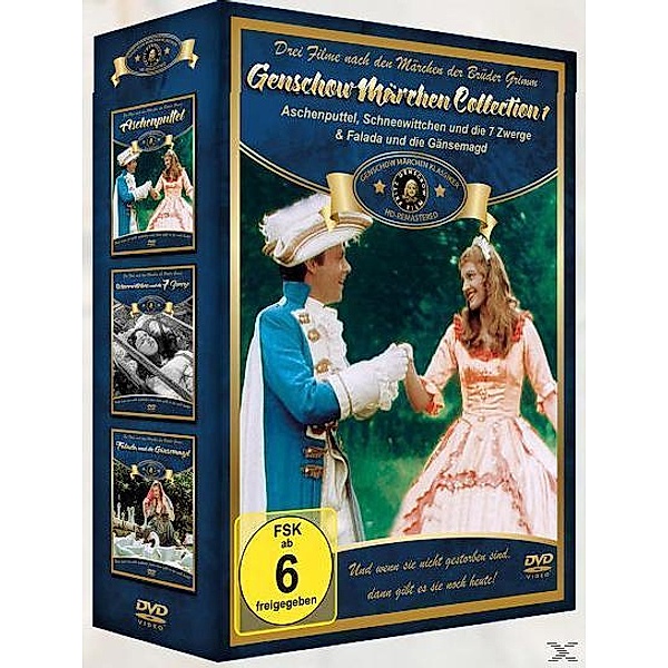 Genschow Märchen Collection 1: Aschenputtel / Schneewittchen und die sieben Zwerge / Falada und die Gänsemagd DVD-Box