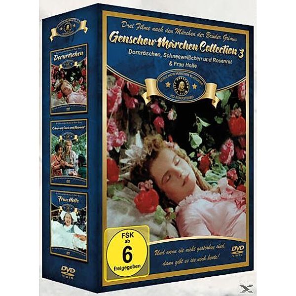 Genschow Märchen Collection 3: Dornröschen / Schneeweißchen und Rosenrot / Frau Holle DVD-Box
