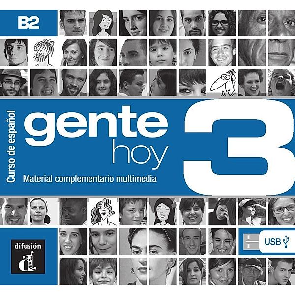 Gente hoy: .3 Manual digital (incl. Libro del Profesor), 1 USB-Stick