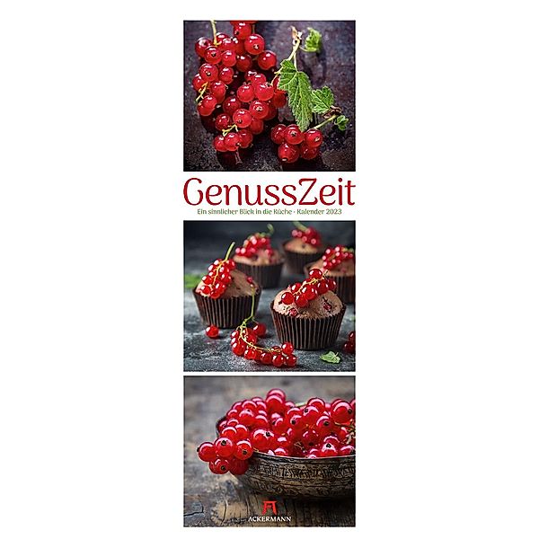 GenussZeit - Triplet-Kalender 2023, Ackermann Kunstverlag