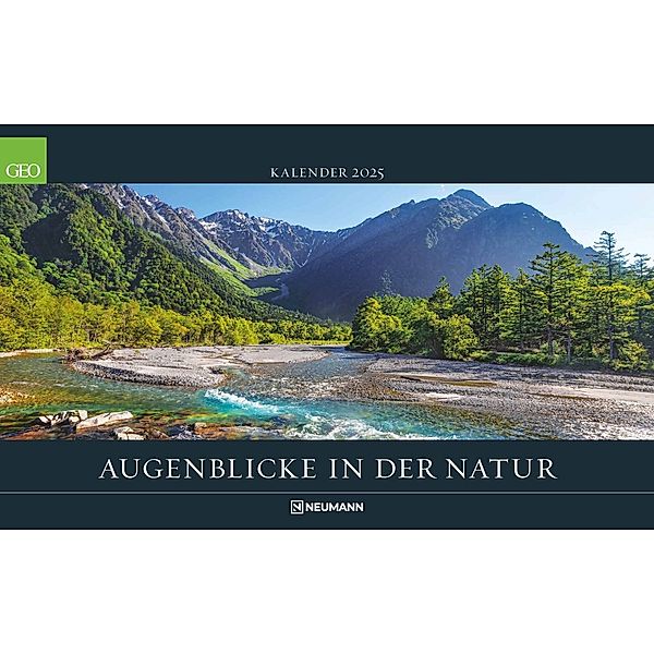 GEO - Augenblicke in der Natur Wandkalender 2025 - Faszinierender Naturfotografie, Elegantes Format 58x36 cm, mit Atemberaubenden Naturszenen