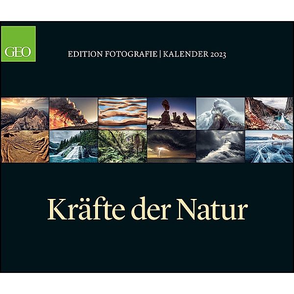 GEO Edition: Kräfte der Natur 2023 - Wand-Kalender - Poster-Kalender - 70x60