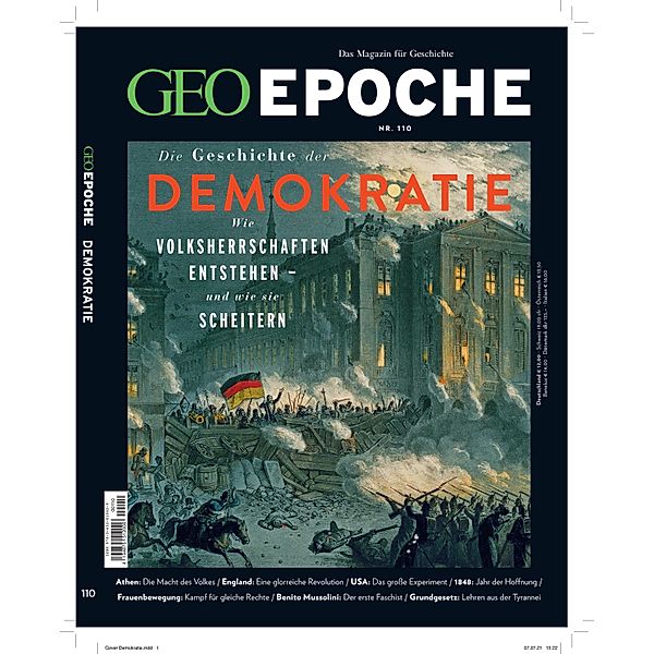 GEO Epoche 110/2021 - Demokratien - Wie sie entstehen, wie sie scheitern!, Jens Schröder, Markus Wolff