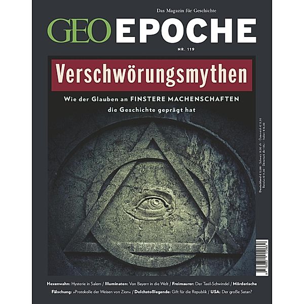 GEO Epoche 119/2023 - Verschwörungsmythen / GEO EPOCHE Bd.119, Geo Epoche Redaktion