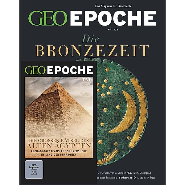 GEO Epoche mit DVD 123/2023 - Die Bronzezeit, Jürgen Schaefer, Katharina Schmitz