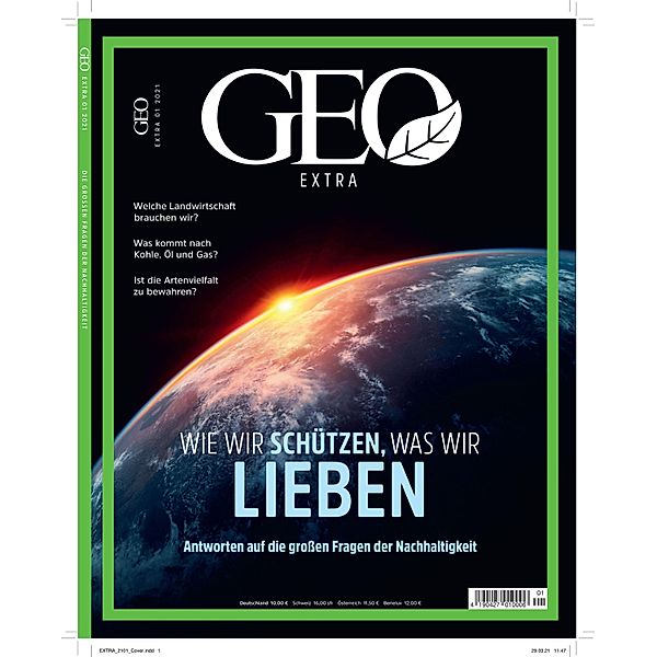 GEO extra SH 1/21 - Wie wir schützen, was wir lieben, Jens Schröder, Markus Wolff