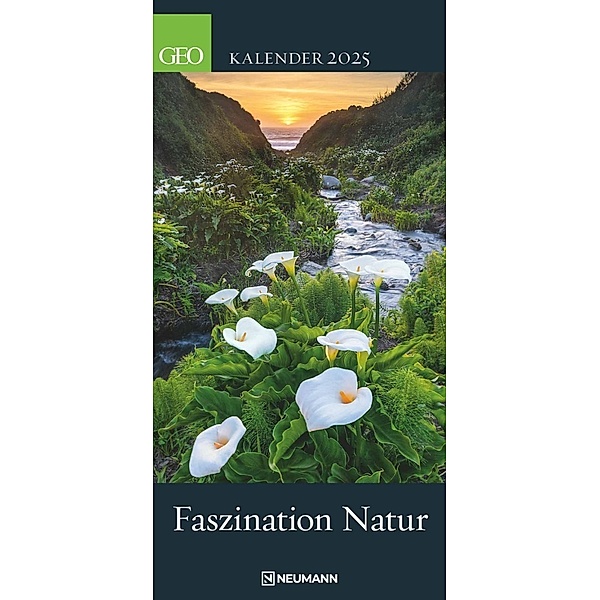 GEO Faszination Natur 2025 - Wand-Kalender - 22x45