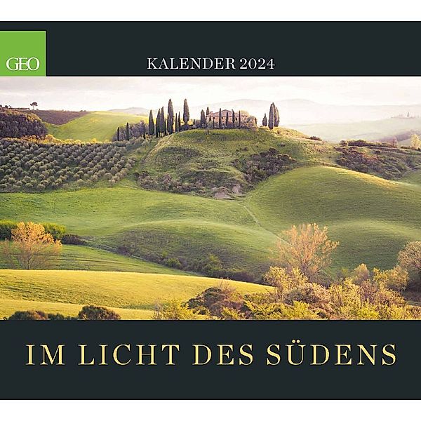 GEO: Im Licht des Südens 2024 - Wand-Kalender - Reise-Kalender - Poster-Kalender - 50x45