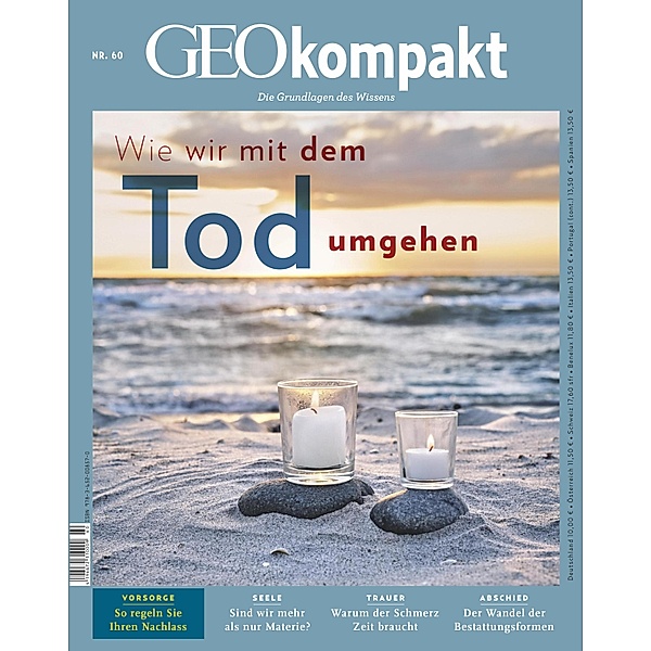 GEO kompakt 60/2019 - Wie wir mit dem Tod umgehen / GEO kompakt Bd.60, GEO kompakt Redaktion
