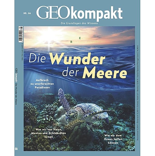 GEO kompakt 66/2021 - Die Wunder der Meere / GEO kompakt Bd.66, GEO kompakt Redaktion